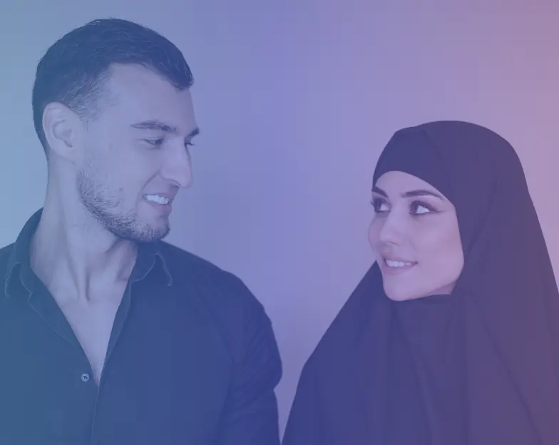 Medical and dental marketing in UAE: Couple looking at one another in the fertility-assessment service tile