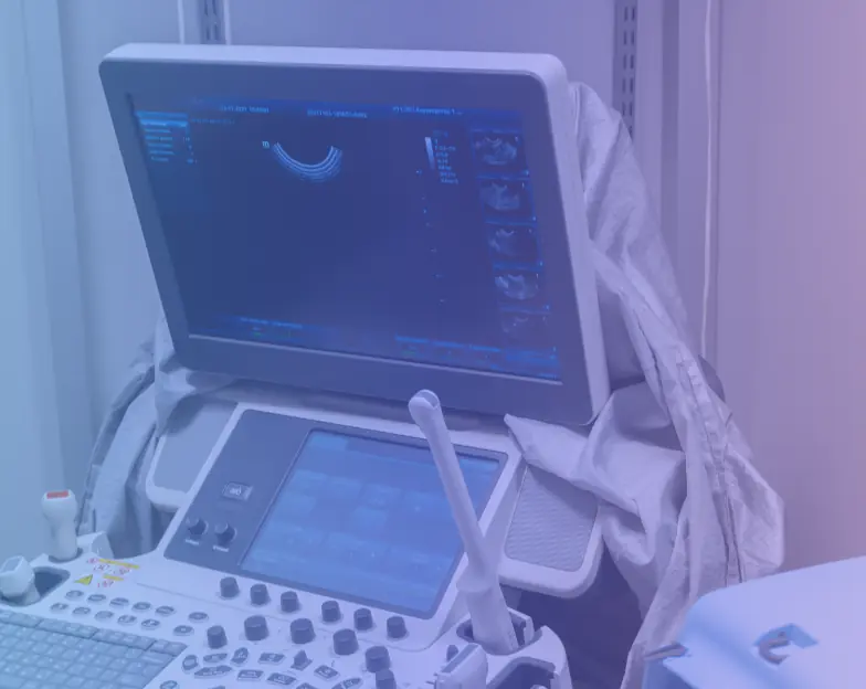 Medical and dental marketing in UAE: Ultrasound machine and probes in the advanced veterinary diagnostics tile